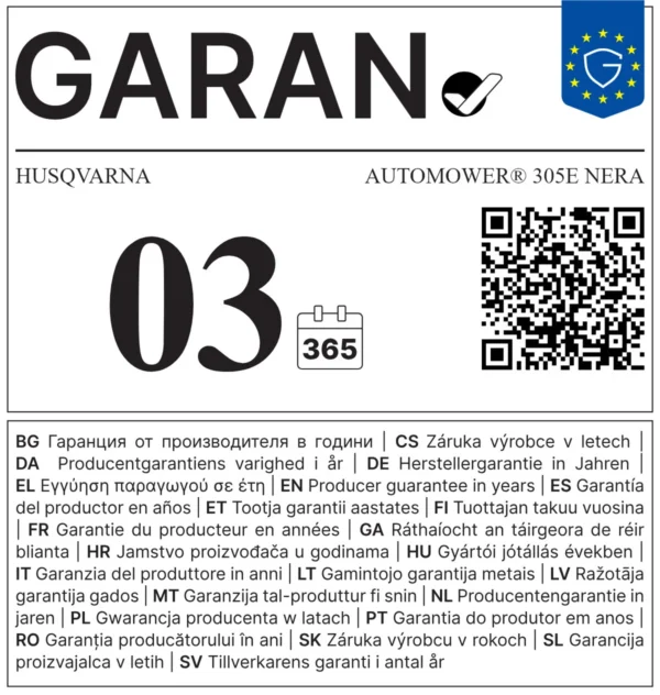 AUTOMOWER® 305E NERA nová verzia