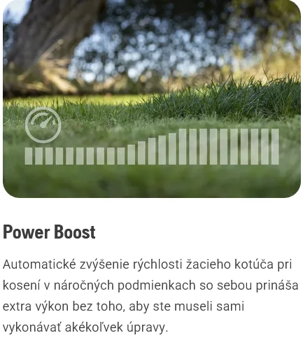 HUSQVARNA LC 251i bez akumulátora a nabíjačky