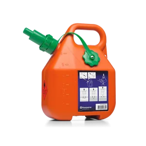 Kanister na benzín, 6 l, oranžový