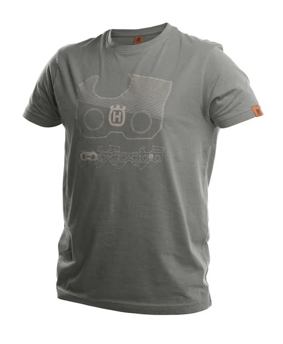 Tričko X-Cut s krátkym rukávom, unisex, šedé