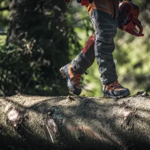Kožená obuv Technical s ochranou proti prerezaniu 24 m/s