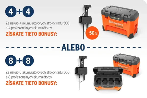 HUSQVARNA 535iRXT bez akumulátora a nabíjačky